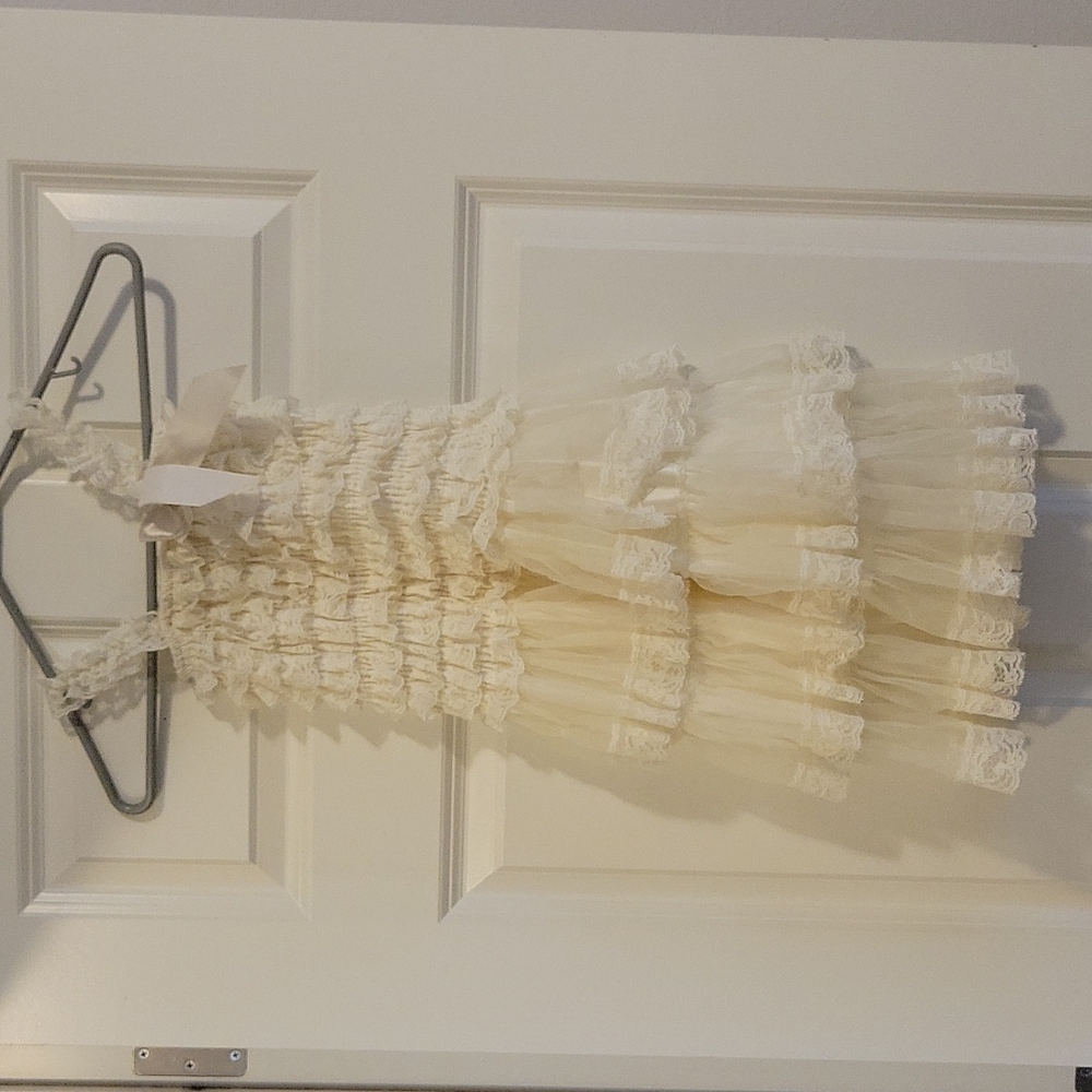 OG Posh Peanut Lace Dress